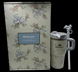 Термокухоль Stanley Quencher H2.0 Tumbler з неіржавкої сталі 0,59 л LoveShackFancy Blue Bow KT6007863