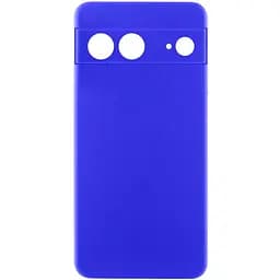 Чохол Ummi Lakshmi Silicone Cover Full Camera (AA) для Google Pixel 8 Синій / Iris