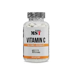 Вітамін C MST Vitamin C (Calcium L-ascorbate), 90 капсул у формі кальцію L-аскорбату
