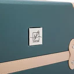Бьюті-кейс Semi Line 10L Green-Navy (T5838-1) - мініатюра 6