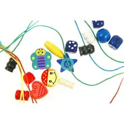 Набір для творчості Viga Toys Дерев'яні намистини (56002) - мініатюра 2