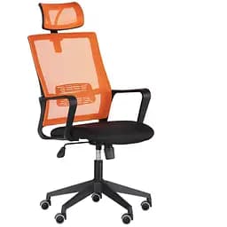 Кресло Matrix HR сиденье Сидней 07/спинка Сетка Line-07 оранж