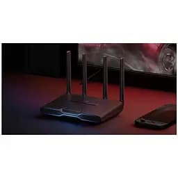 Бездротовий маршрутизатор - роутер Xiaomi Redmi Gaming Router AX5400 чорний - мініатюра 2
