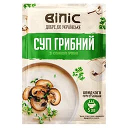 Суп швидкого приготування Віліс Грибний зі смаком грибів 18 г