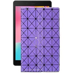 Чохол StatusCASE з екошкіри для планшету Samsung Galaxy Tab A 8.0 2019 (T295) Фіолетовий ромб