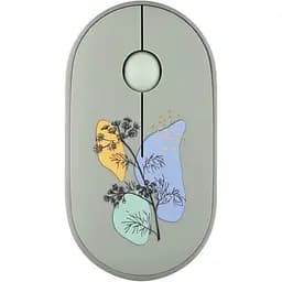 Компьютерная мышь 2E MF300 FLORA:DILL Silent WL BT зеленый teh0014092