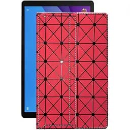 Чехол StatusCASE из экокожи для планшета Lenovo Tab M10 HD TB-X306 (2 Gen) Красный ромб