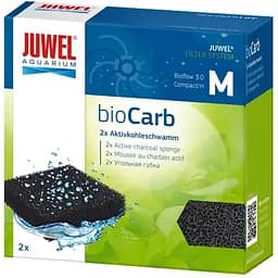 Вугільна губка Juwel bioCarb M для внутрішнього фільтра Bioflow M 2 шт.