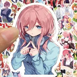 Стікерпак GeekLand Go-Toubun no Hanayome 50 штук - мініатюра 6