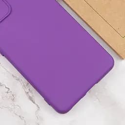 Чохол Silicone Cover Lakshmi Full Camera (A) для Xiaomi Poco X5 5G / Redmi Note 12 5G Фіолетовий / Purple - мініатюра 4