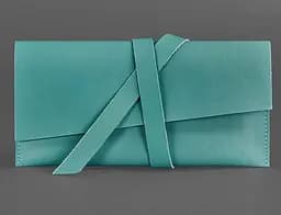 Кожаный женский тревел-кейс Voyager 1.2 Бирюзовый