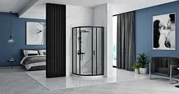 Душова кабіна Rea Look black 80x80 REA-K7902, Чорний матовий, Універсальна - мініатюра 4