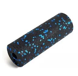Массажный ролик (роллер) гладкий PowerPlay PP-4346 Mini EPP Foam Roller Черно/Синий (15,3x5,3 см) (PP_4346_Blue_(15*5))