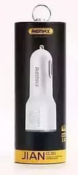 Автомобільний зарядний пристрій Remax RCC201 2USB 2.1A Mini Car Charger mini White
