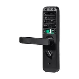 Замок біометричний автономний Trinix TRL-7703WF Black L/R з Bluetooth, зчитувачем відбитків пальців і карт Mifare (65-00082) - мініатюра 9