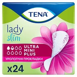 Урологічні прокладки Tena Lady Slim Ultra Mini Plus 24 шт.