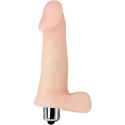 Вибратор Slick Pleasure Love Clone 12 см (телесный)