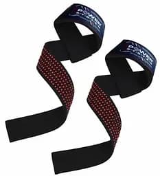 Лямки для тяги Power System PS-3430 XTR-Grip Straps Black/Red (PS-3430_Black-Red)