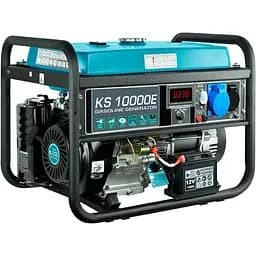 Генератор Синхронний KonnerSohnen KS 10000E, 230В, 8кВт, електростартер, 85.5кг / 7500 Вт / Бензин (KS10000E)