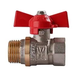 Кран кульовий прямий Water Valve 1/2″ ЗВ КБ NV-V Q002 000004538 - мініатюра 4