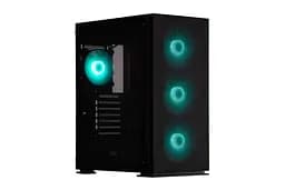 2E Gaming Корпус Virtus Neo G3301N без БЖ 2xUSB3.0, 1xUSB2.0, 3x140мм ARGB, 1x120мм ARGB, VGA 340мм, LCS ready, контролер з пультом, TG Side Panel, ATX, чорний - мініатюра 6
