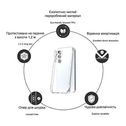 Чохол до мобільного телефона Drobak Acrylic with Airbag Samsung A26 5G (858517) - мініатюра 2