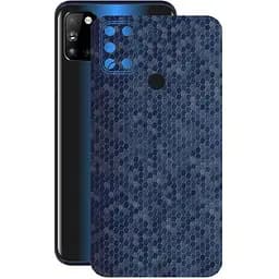 Захисна плівка StatusSKIN для LG W41 Pro Корпус Вініл Соти сині