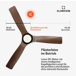 Стельовий вентилятор Klarstein Fiji Flow Smart (10046092) - мініатюра 5