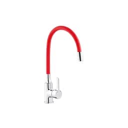 Смеситель для кухни с гибким изливом Ibergrif M22112-1 CV028493 Красный