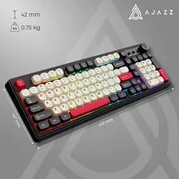 Клавіатура Ajazz AF98 PLUS Black Shark Red (AF98-PLUS-BSR) - мініатюра 15