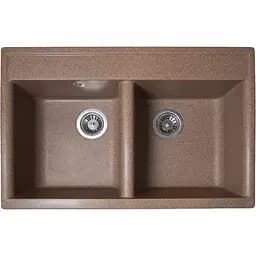 Кухонна мийка Romzha Valuri 78-2D Teracota (701)