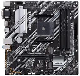 Материнcька плата PRIME B550M-A sAM4 B550 4xDDR4 M.2 HDMI DVI D-Sub mATX Asus teh0019037 - мініатюра 2