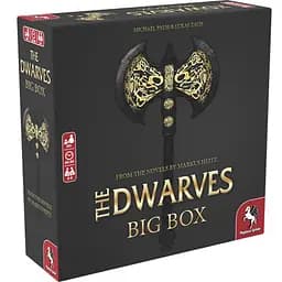 Настільна гра Pegasus Spiele Гноми: Велика коробка (The Dwarves Big Box) (англ.) (PS152)