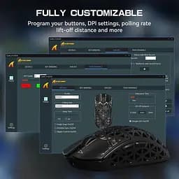 Мишка ігрова бездротова Attack Shark R5 ULTRA BLACK - мініатюра 2