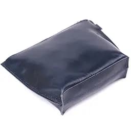 Жіноча шкіряна косметичка SHVIGEL 20х13.5х5 см acs0025802 - мініатюра 4