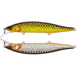 Воблер Jackall RV-Minnow 110SP 110 мм 16.3 г HL Gold & Silver Black