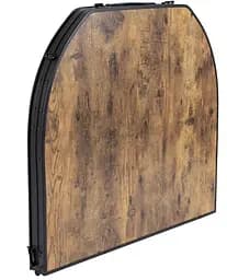 Стіл Bo-Camp Woodbine Oval 150x80 cm Black/Wood look (1404230) (DAS301532) - мініатюра 5