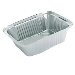 Пищевой контейнер из алюминиевой фольги без крышки 430 мл 100 шт./уп. (SP24L)