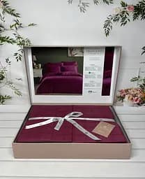 Постільна білизна Belizza Square Bordo Жаккард Romeo Home pbe0052157