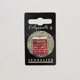 Акварельна фарба Sennelier, полукювета, S3, Алізарін малиновий лак (Alizarin Crimson Lake)