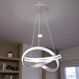 Люстра стельова LED Levistella 78778092 CF, 110W, регульована температура кольору, сучасний стиль для дому - мініатюра 2