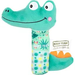 Игрушка с пищалкой Baby Team Животные Крокодильчик (8507_крокодильчик)