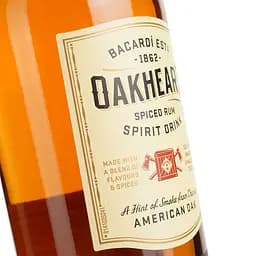 Спиртний напій на основі рому Bacardi Oakheart Original, 35%, 0,5 л - мініатюра 5
