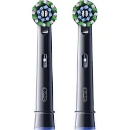 Насадки для електричної зубної щітки Oral-B Pro Cross Action Чорні 2 шт. - мініатюра 2