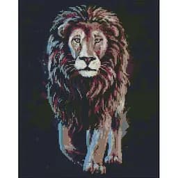 Алмазна мозаїка Ideyka Гордість джунглів AMO7306 40х50 см