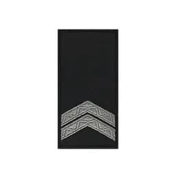 Погон Поліція Капрал чорний