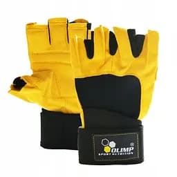 Рукавички для фітнесу Olimp Sport Nutrition Hardcore Raptor, Yellow - L - мініатюра 2