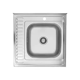Кухонна мийка Kroner KRP Satin-6060R (0,6 мм) CV022824, Satin
