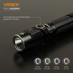 Портативний світлодіодний ліхтарик Videx VLF-A105RH 1200 Lm 5000 K (VLF-A105RH) - мініатюра 13