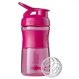 Шейкер спортивний BlenderBottle SportMixer Flip 20oz/590 мл Pink FL (SM 20oz Pink)
